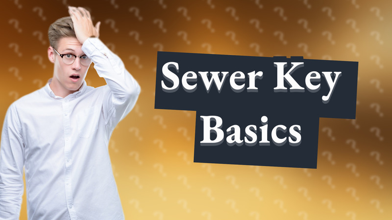 Sewer Key Basics