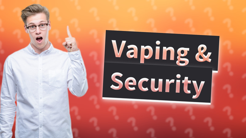 Vaping & Security