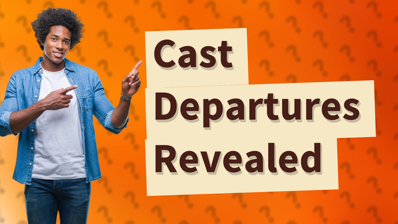 Cast Departures Revealed