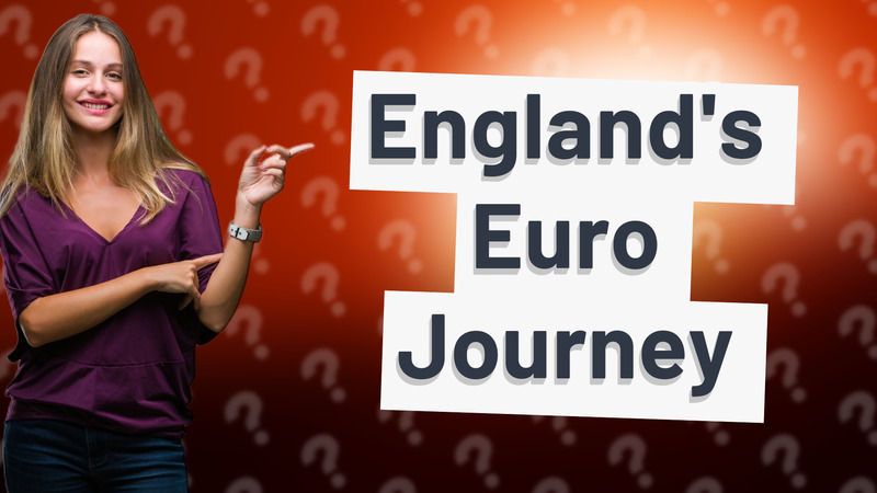 England's Euro Journey
