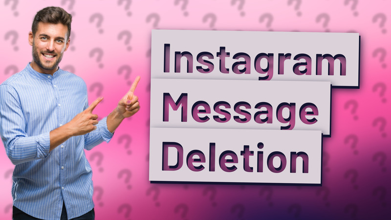 Instagram Message Deletion