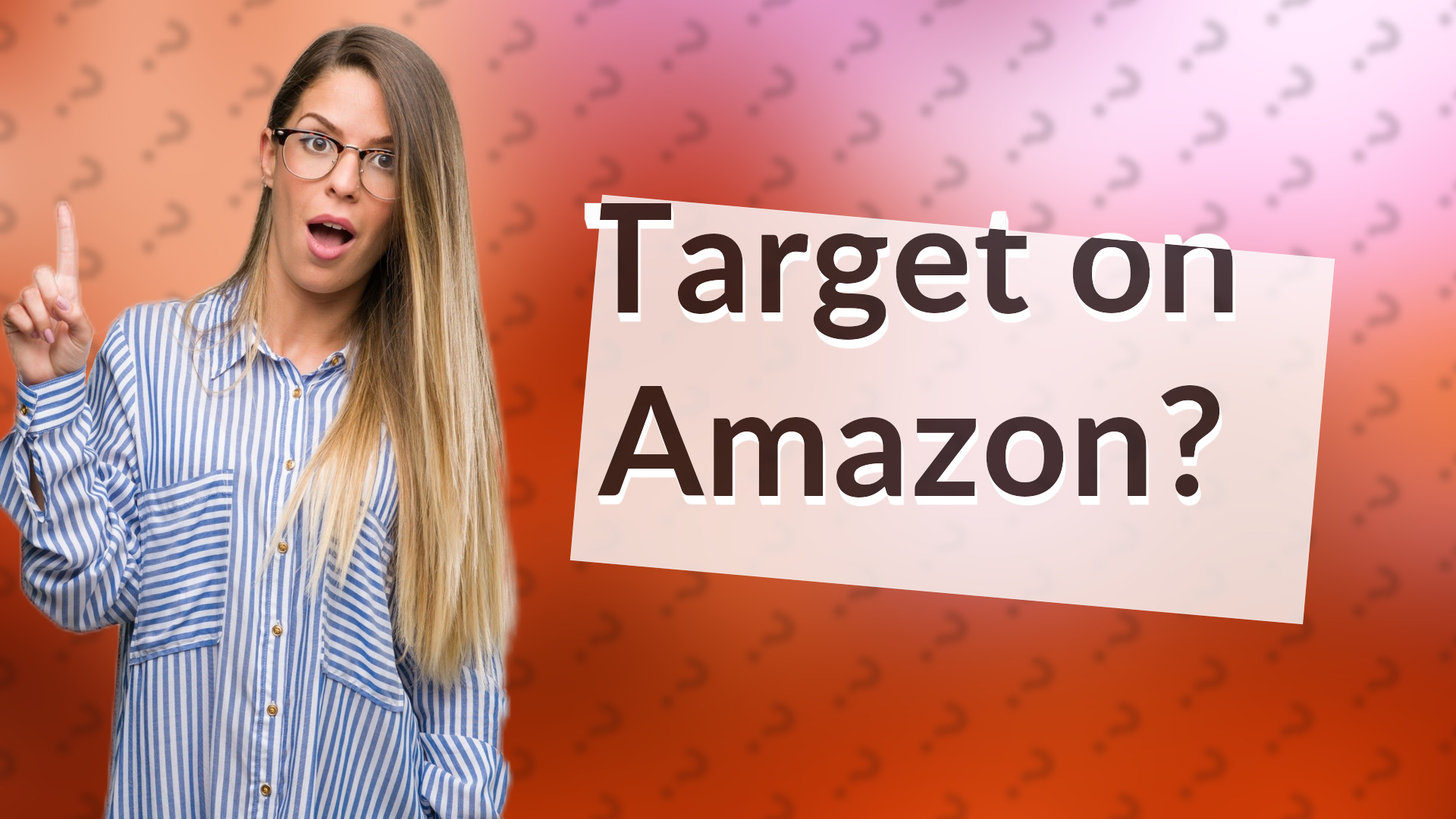 Target on Amazon?