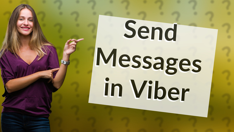 Send Messages in Viber