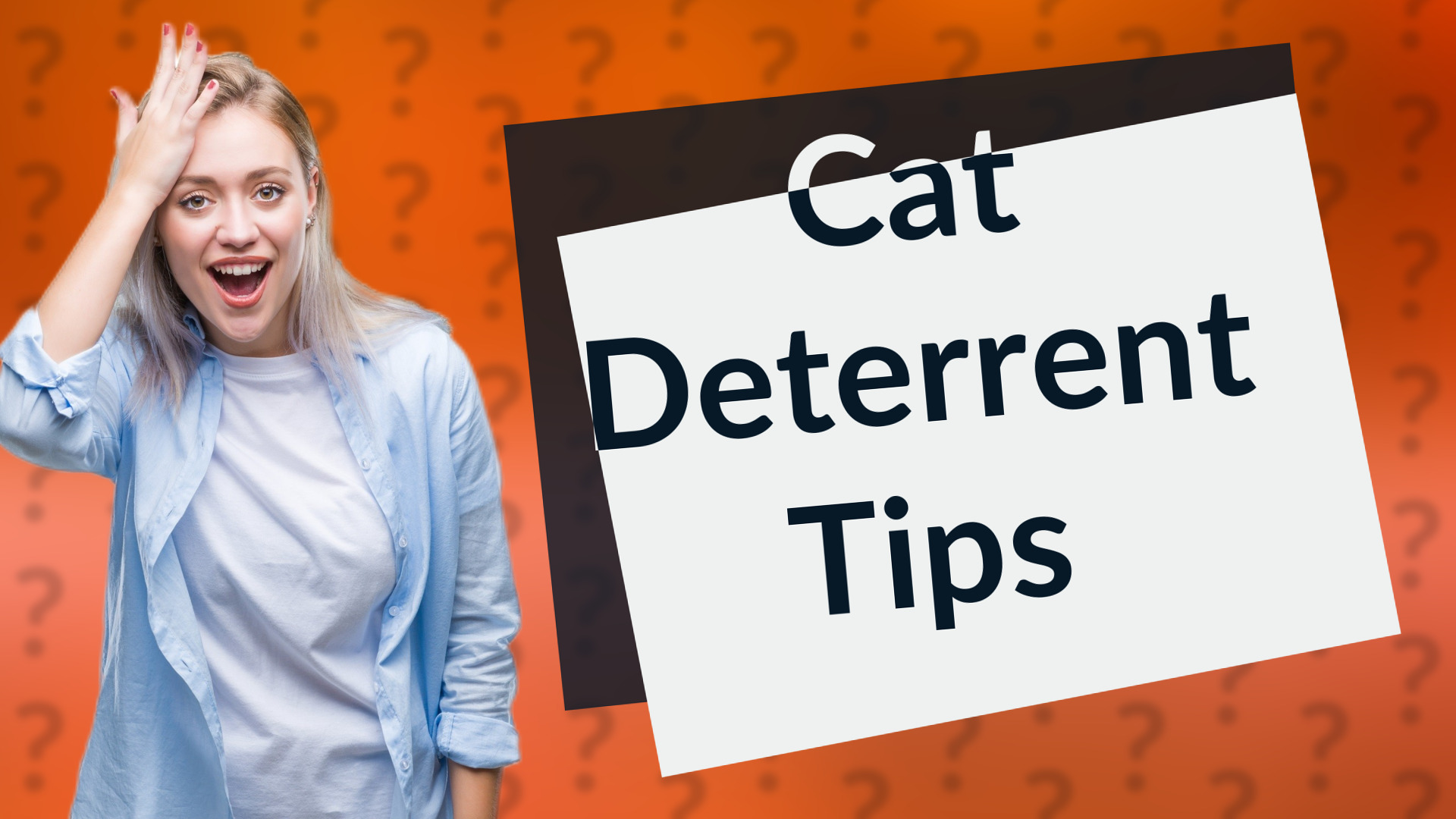 Cat Deterrent Tips