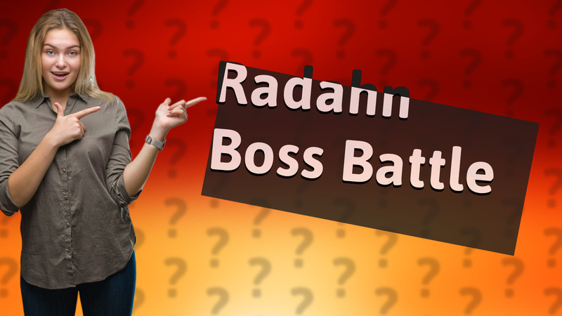 Radahn Boss Battle
