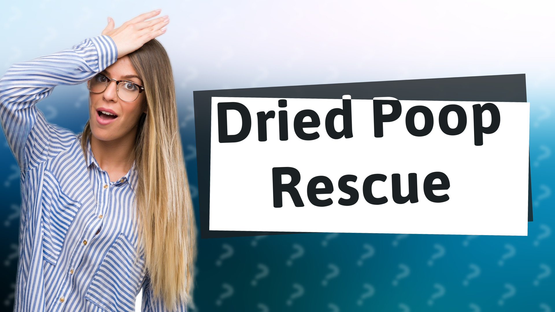 Dried Poop Rescue