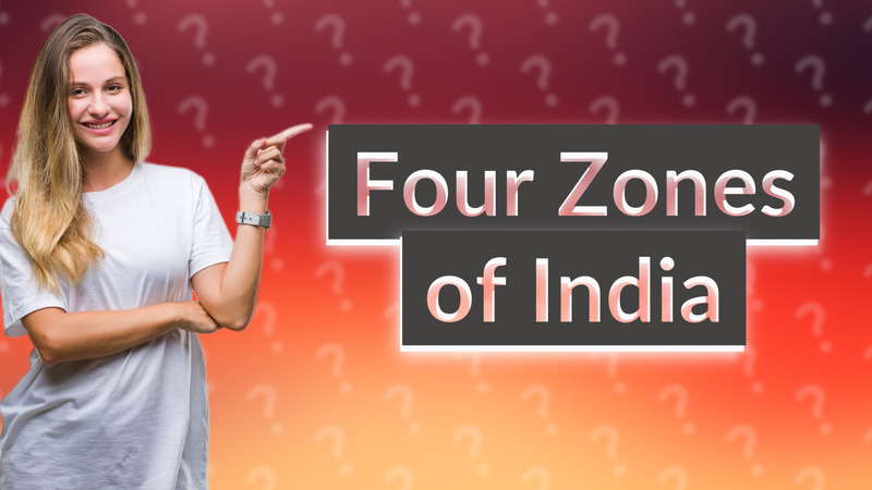 Four Zones of India