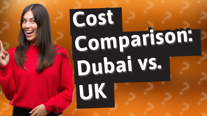 Cost Comparison: Dubai vs. UK
