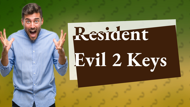 Resident Evil 2 Keys