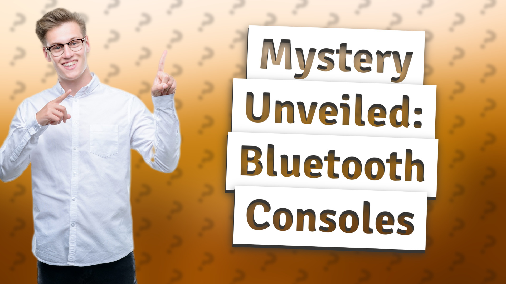 Mystery Unveiled: Bluetooth Consoles