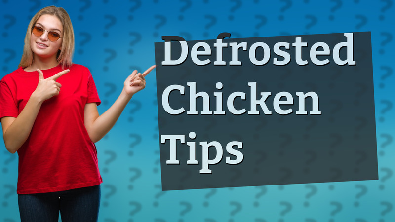 Defrosted Chicken Tips