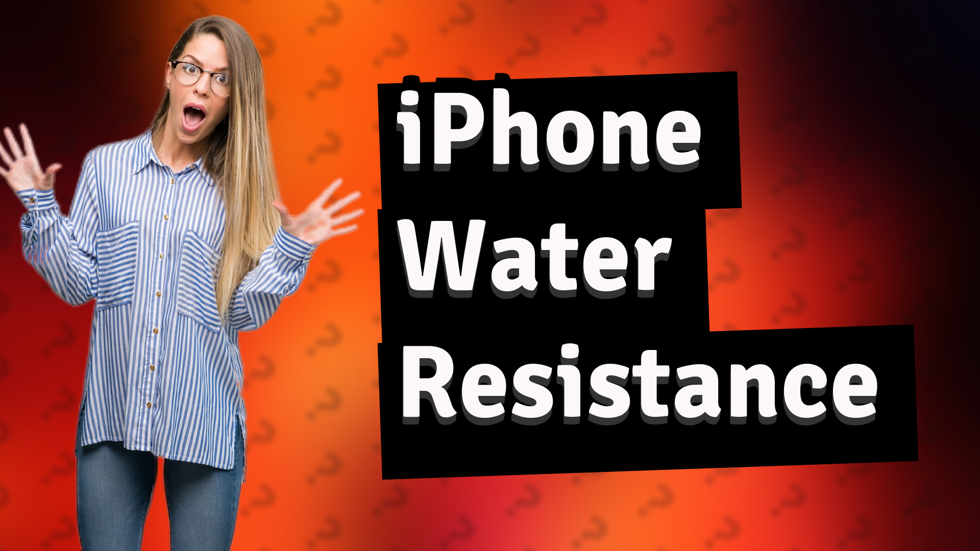 iPhone Water Resistance