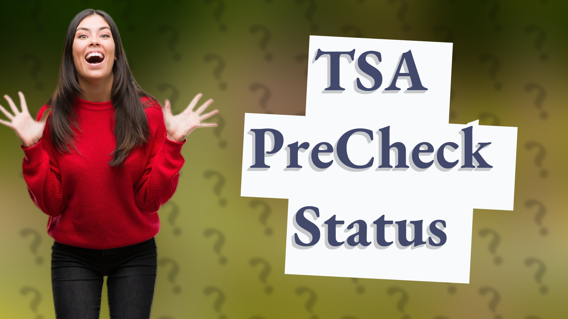 TSA PreCheck Status