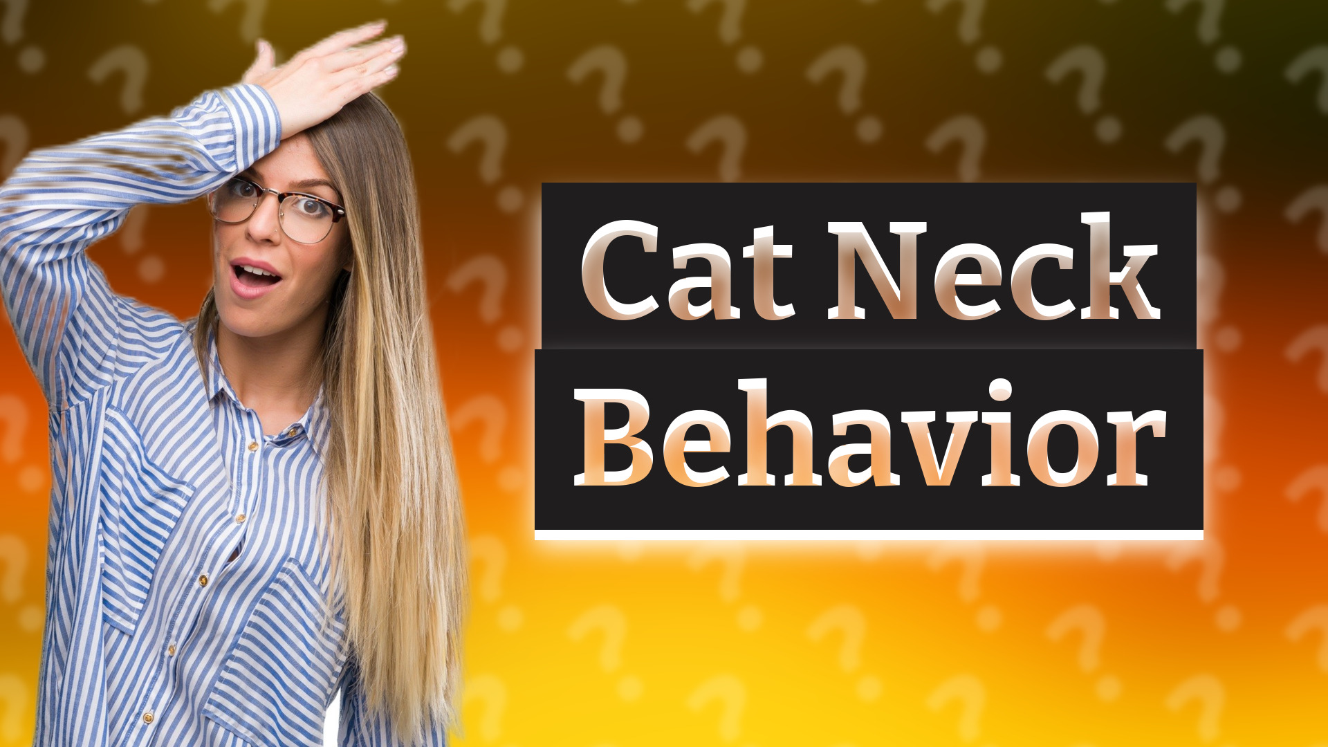 Cat Neck Behavior