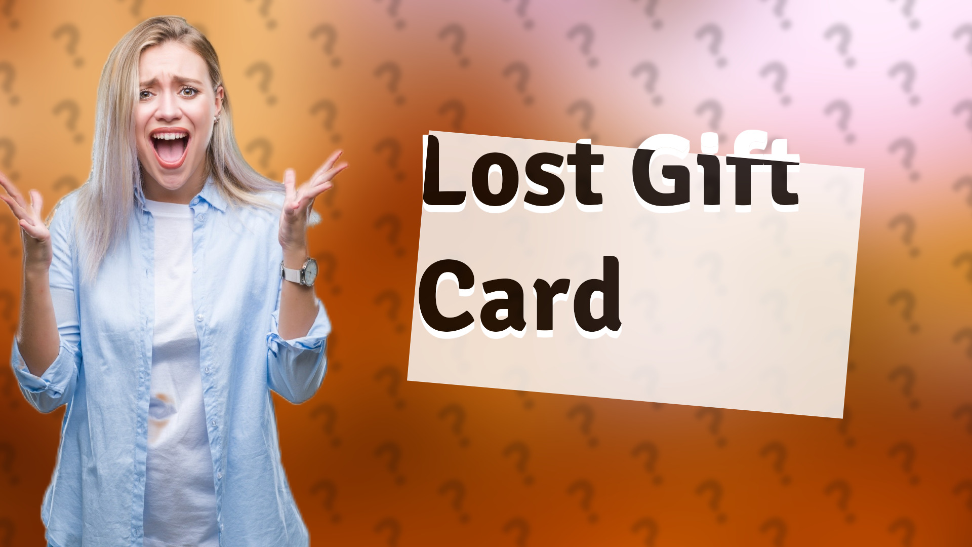 Lost Gift Card
