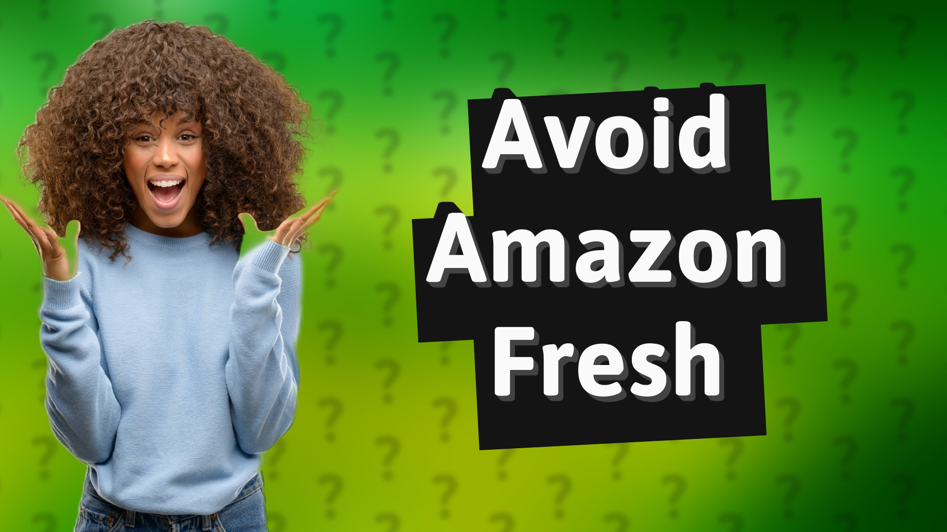 Avoid Amazon Fresh