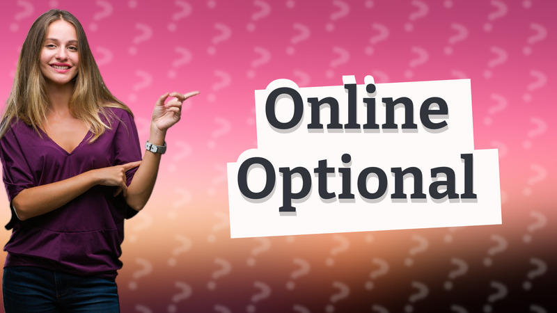 Online Optional