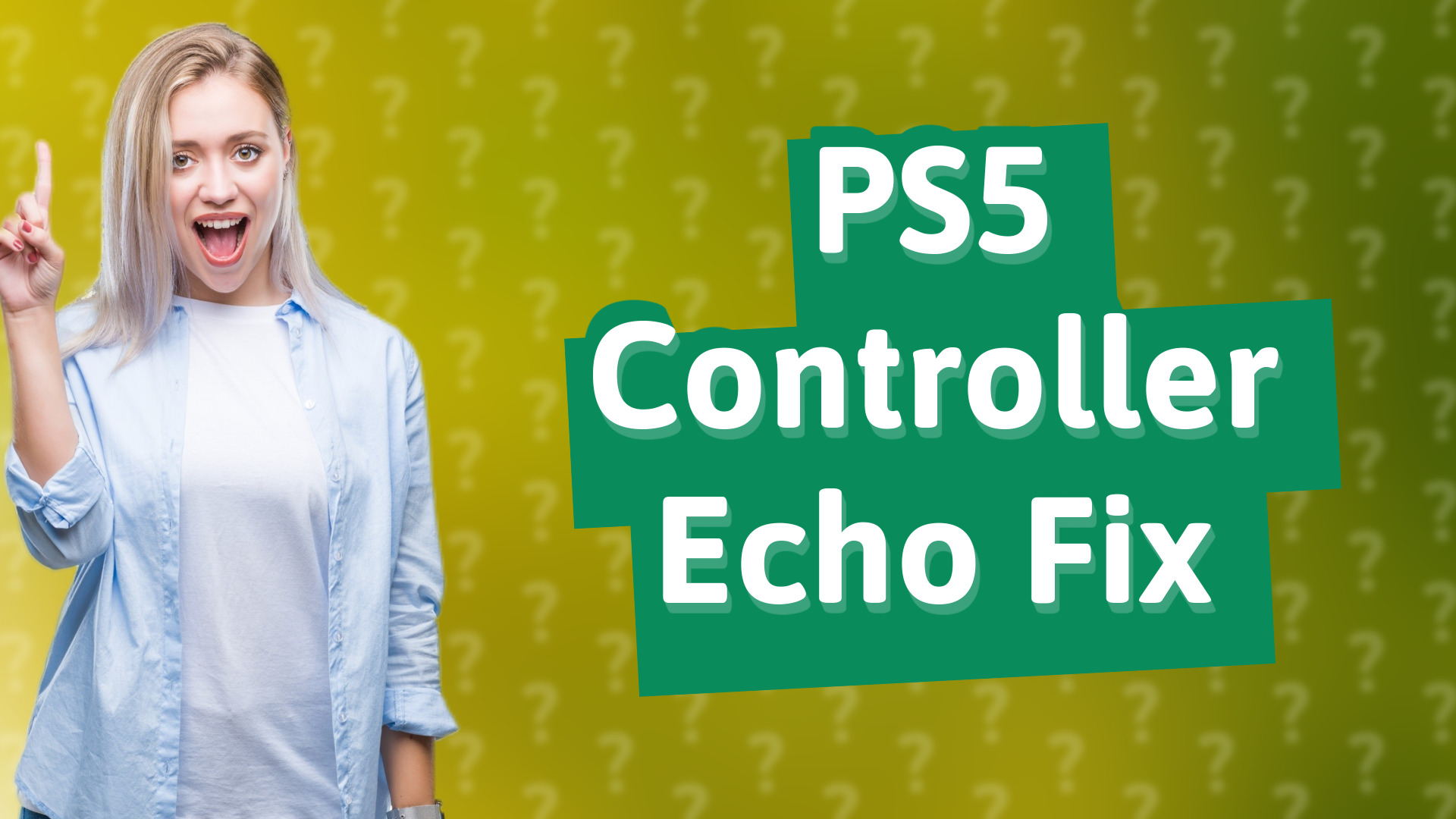 PS5 Controller Echo Fix