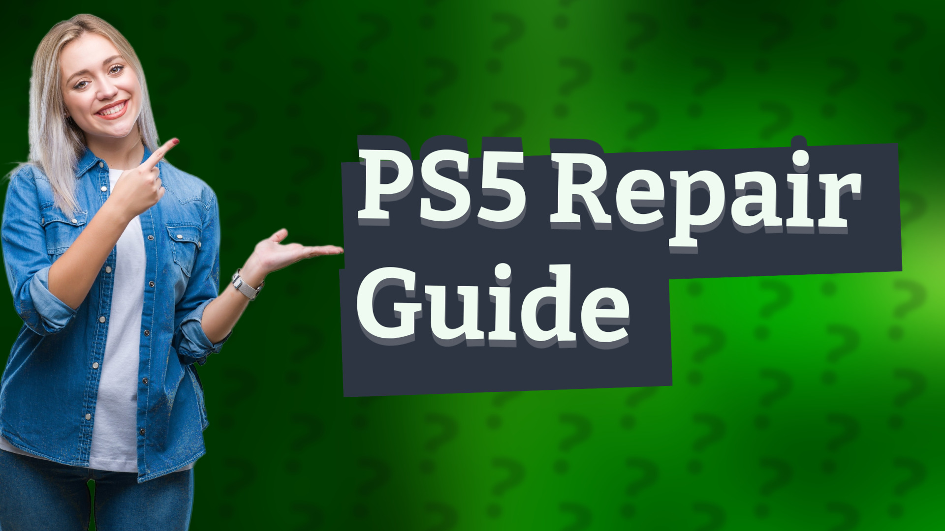 PS5 Repair Guide