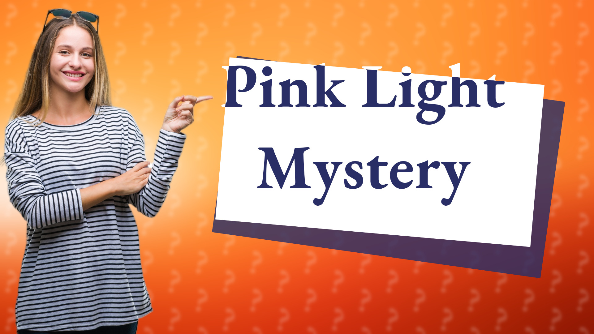 Pink Light Mystery