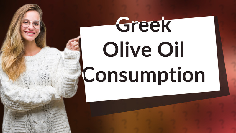 Greek Olive Oil Consumption
