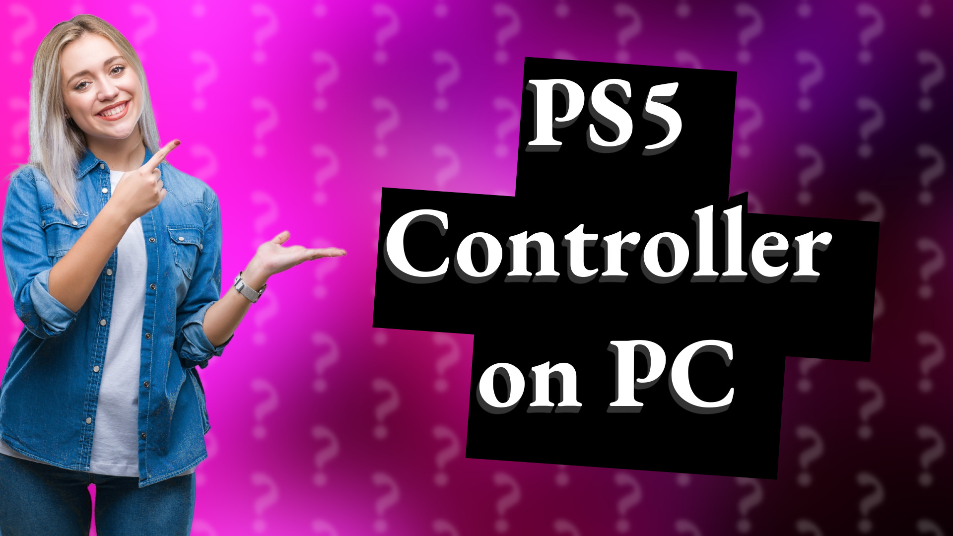 PS5 Controller on PC