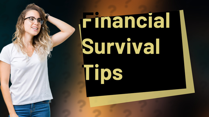 Financial Survival Tips