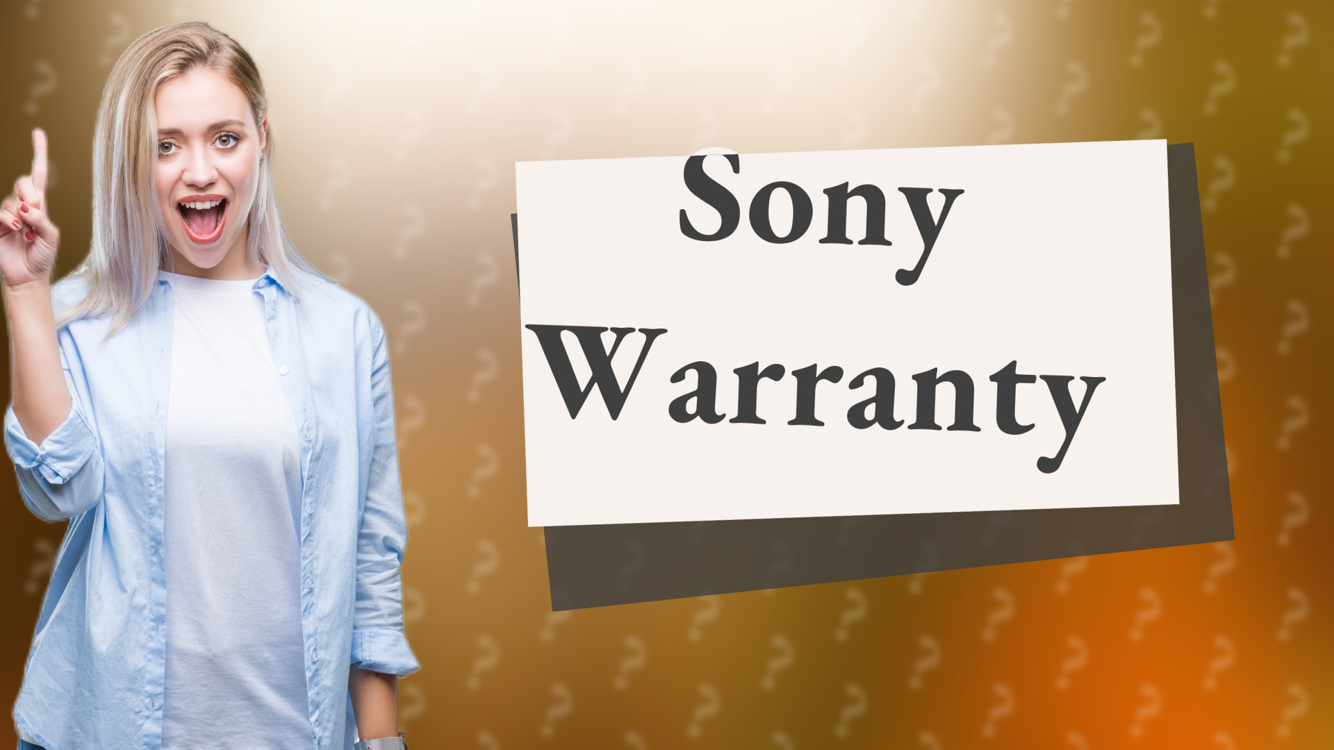 Sony Warranty
