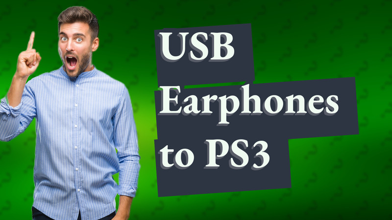 USB Earphones to PS3