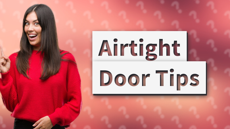 Airtight Door Tips