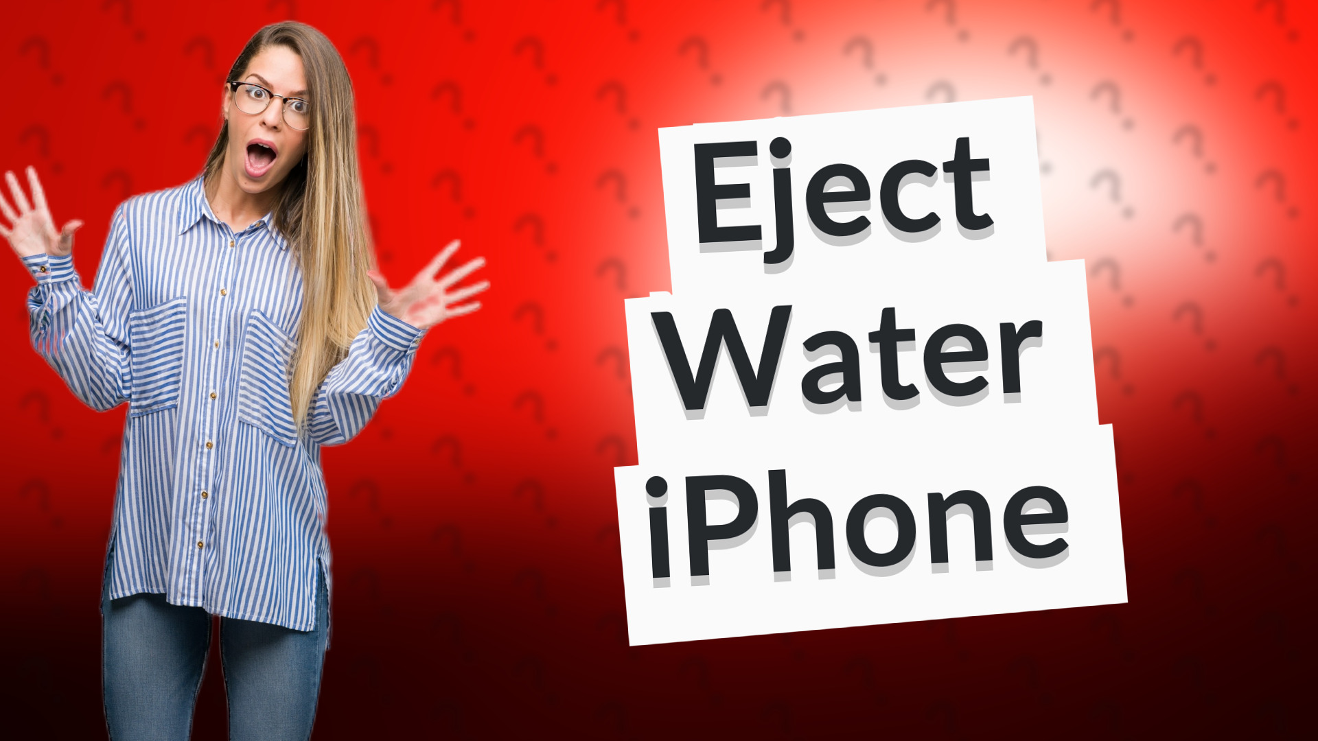 Eject Water iPhone