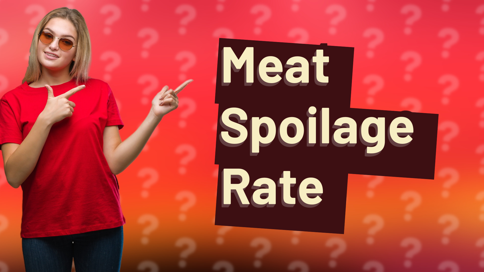 Meat Spoilage Rate