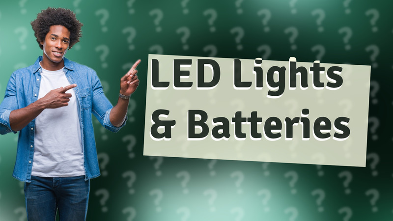 LED Lights & Batteries