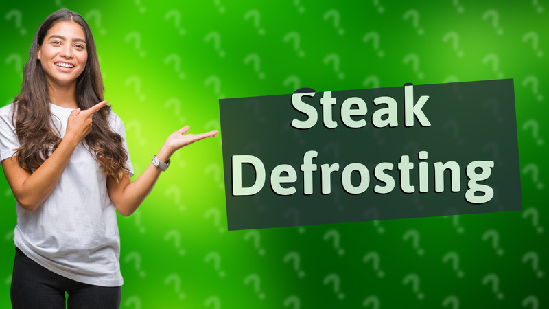 Steak Defrosting
