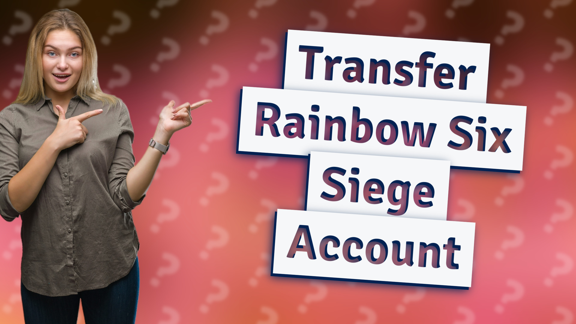 Transfer Rainbow Six Siege Account