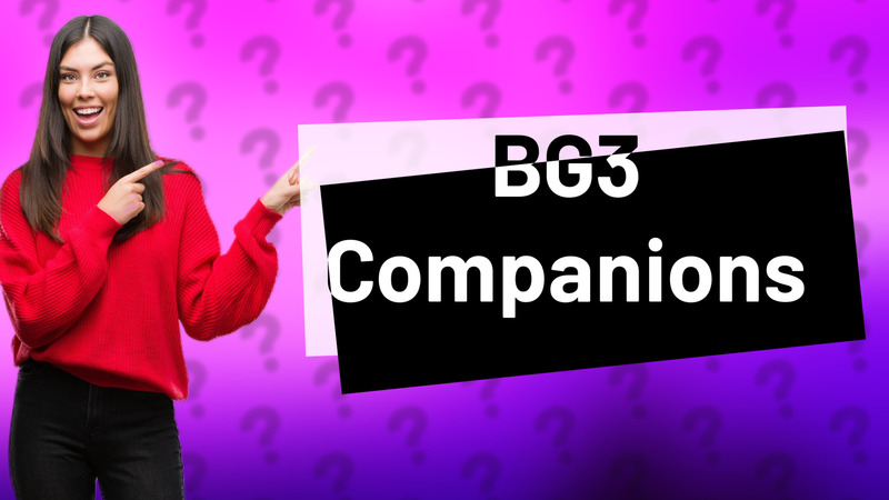 BG3 Companions