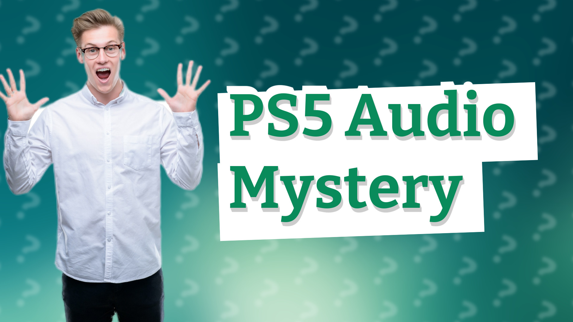 PS5 Audio Mystery