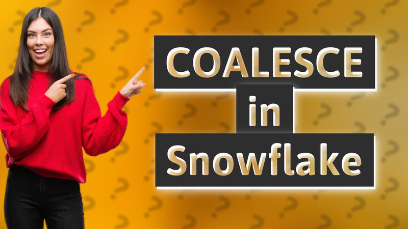 COALESCE in Snowflake