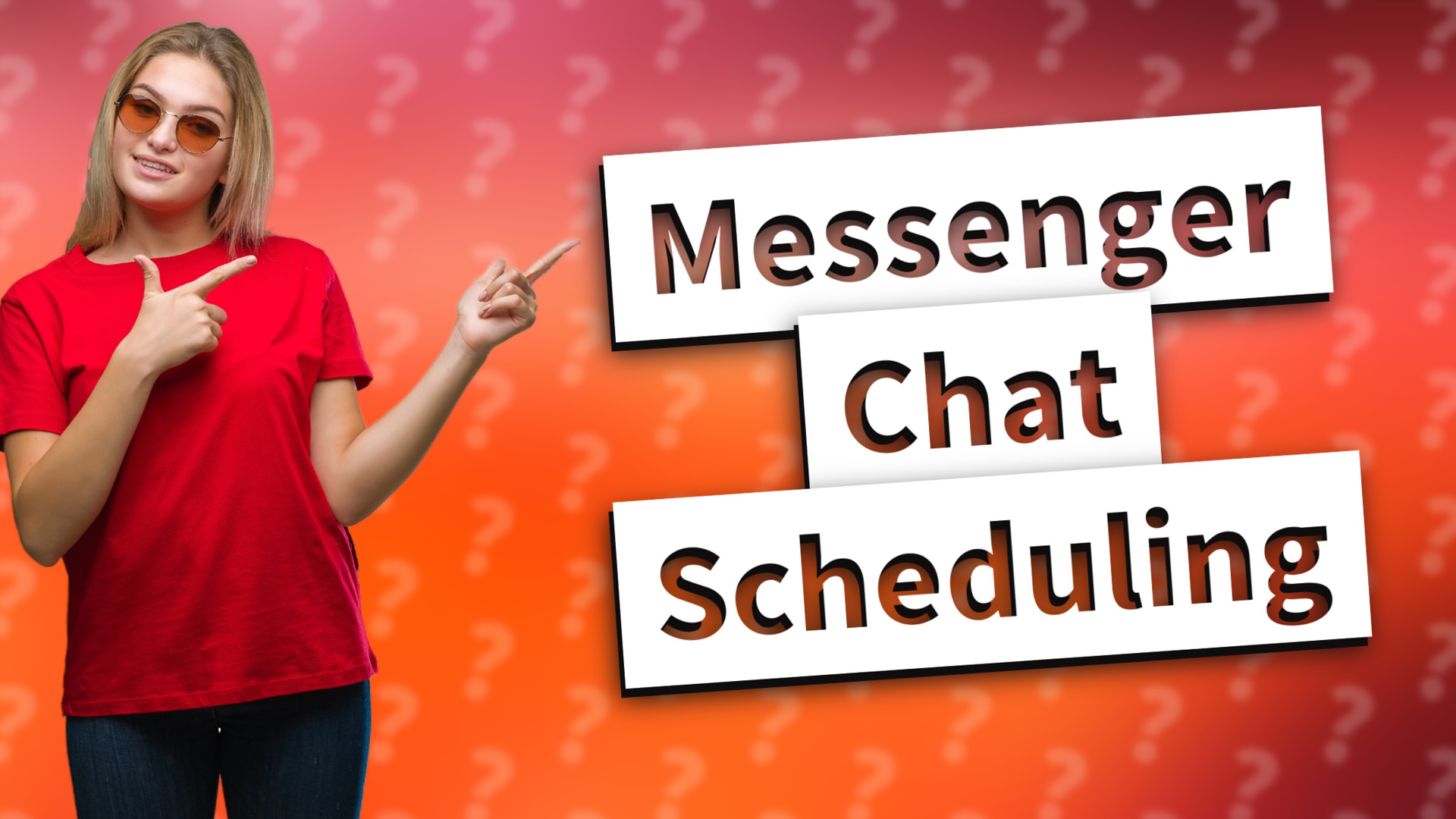 Messenger Chat Scheduling