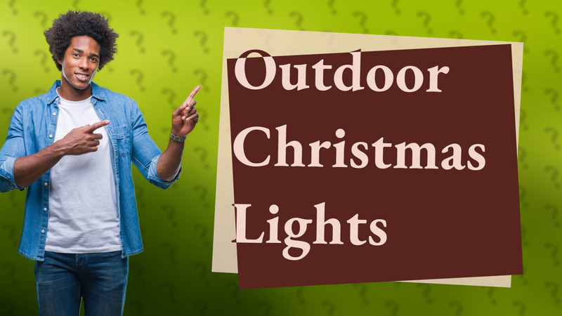 Outdoor Christmas Lights