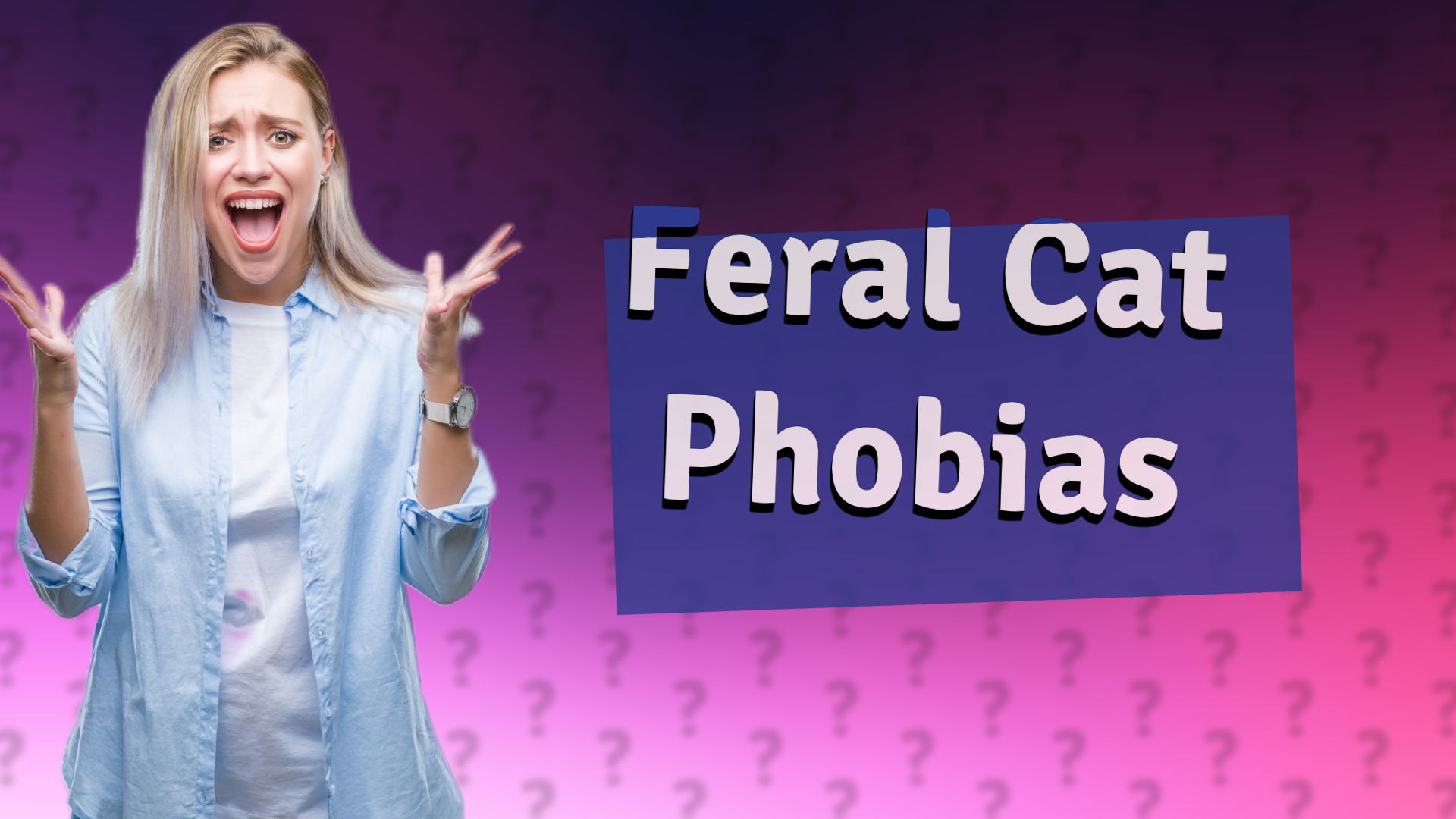 Feral Cat Phobias