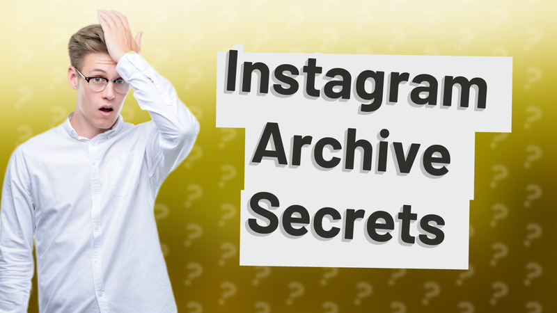 Instagram Archive Secrets