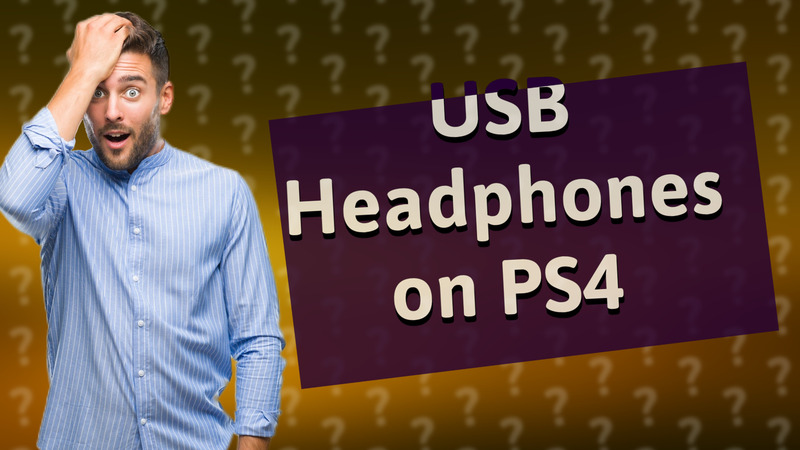 USB Headphones on PS4