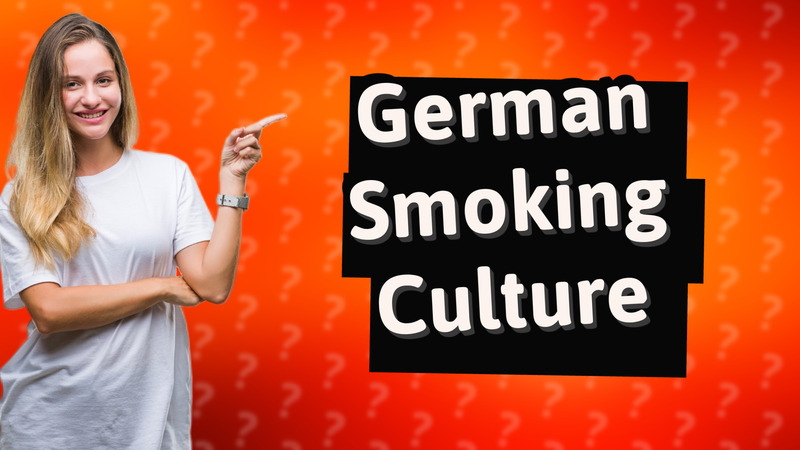 German Smoking Culture