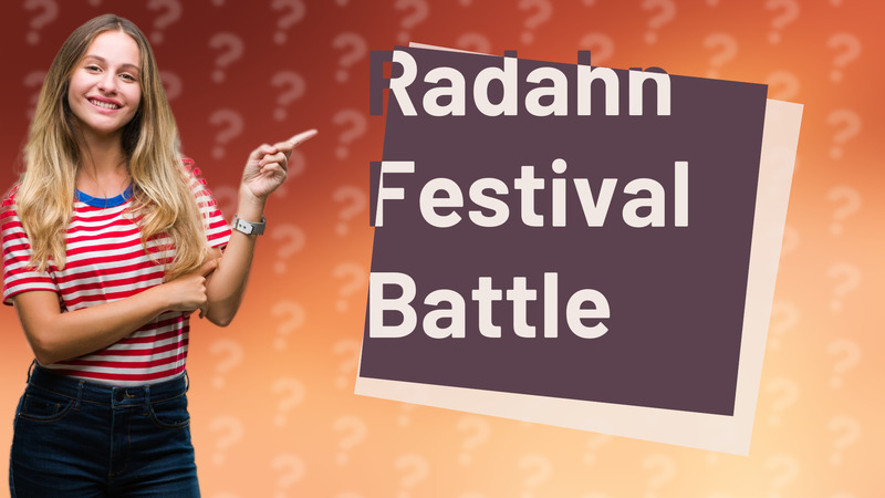 Radahn Festival Battle