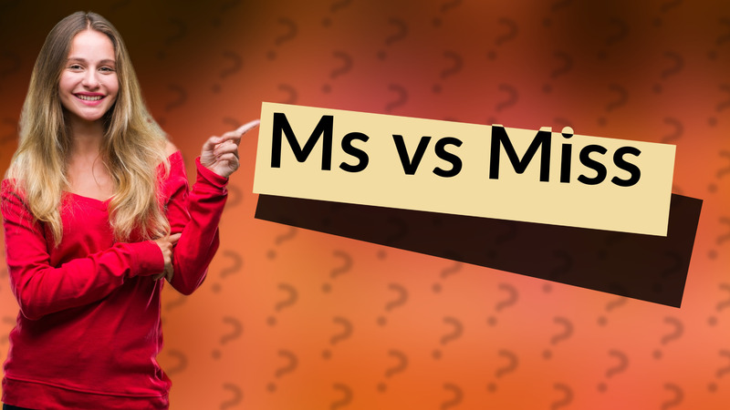 Ms vs Miss