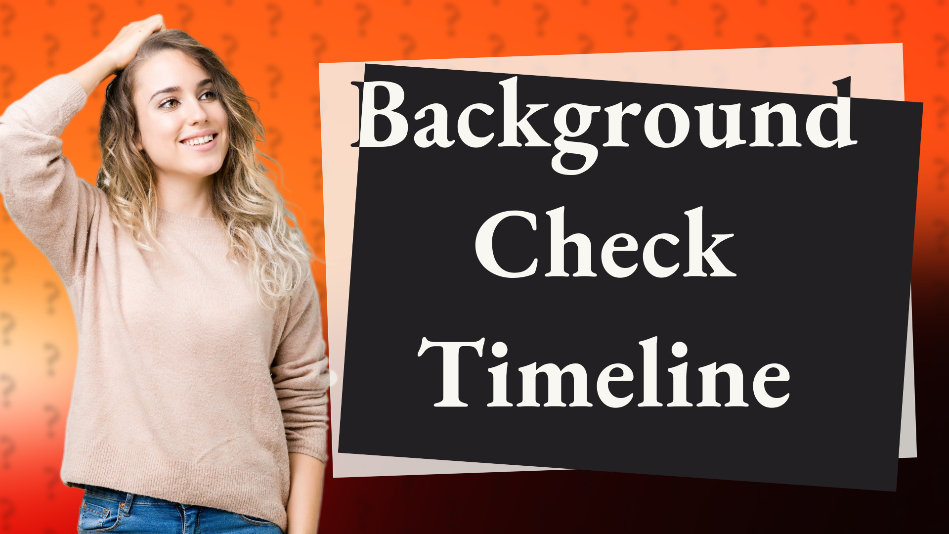 Background Check Timeline
