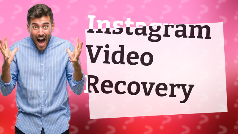 Instagram Video Recovery