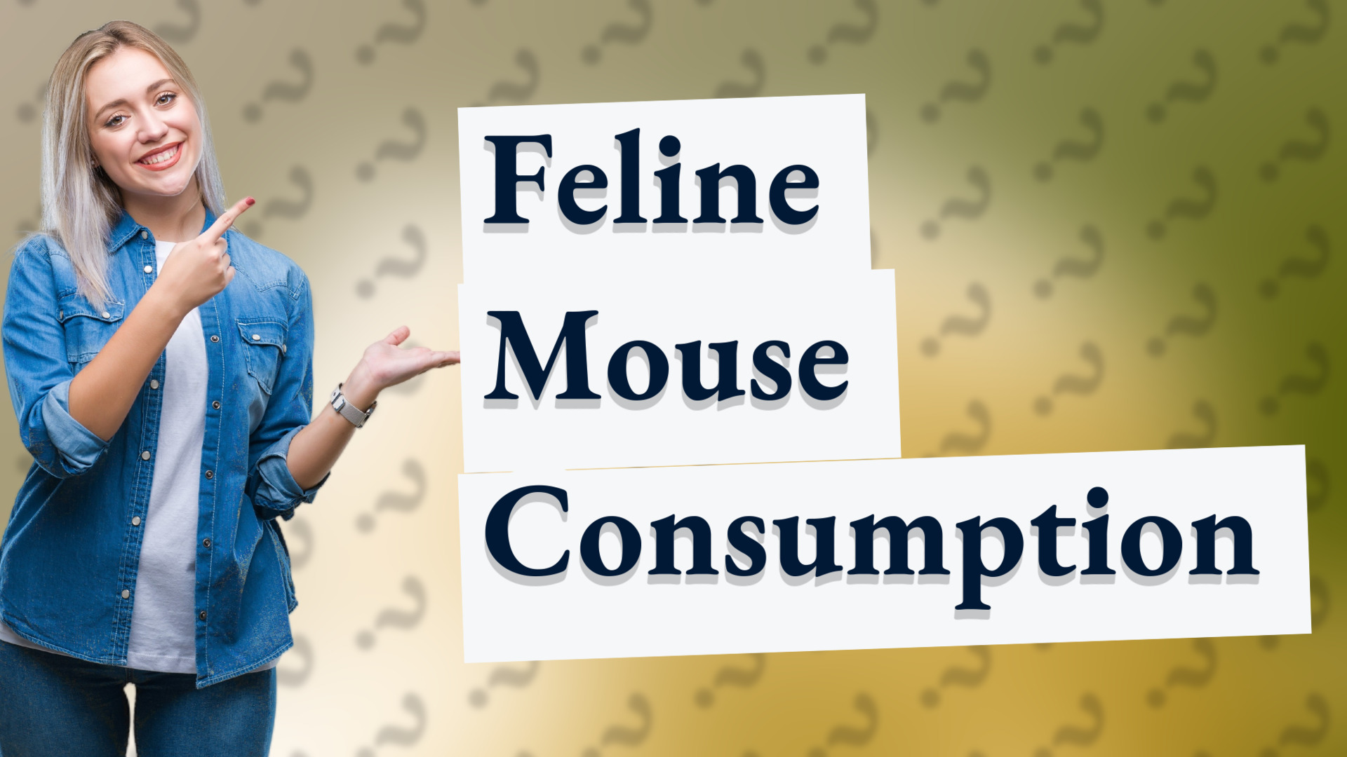 Feline Mouse Consumption