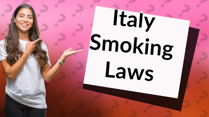Italy Smoking Laws